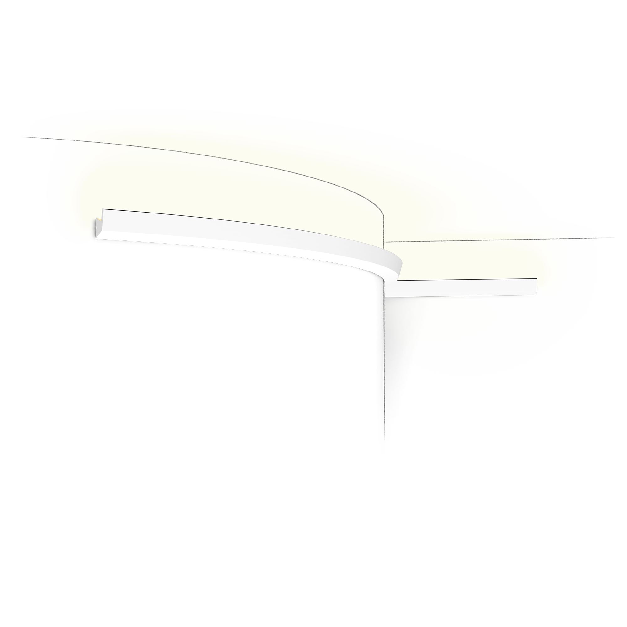 CX189F профиль для скрытого освещения гибкий Orac Decor