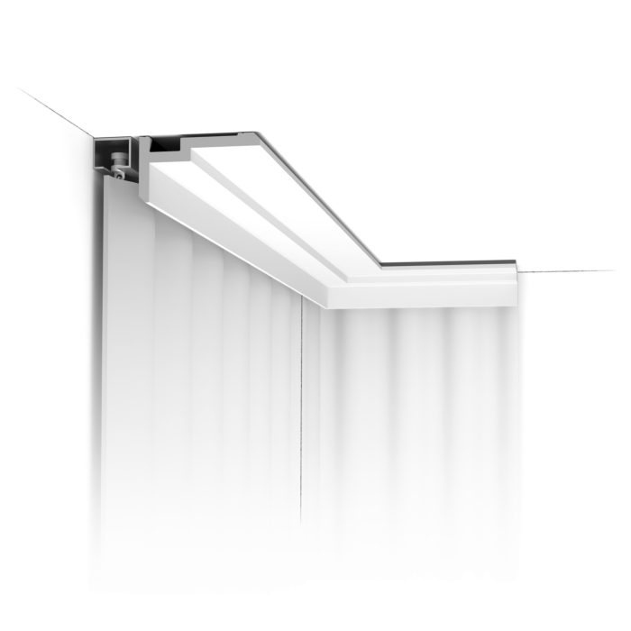 Скрытый карниз для штор CX197 U-STEPS Orac