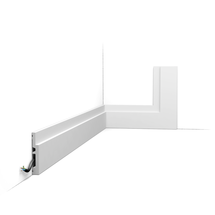 Плинтус напольный Orac SX187 ВЫСОКИЙ ШТРИХ/HIGH LINE — купить